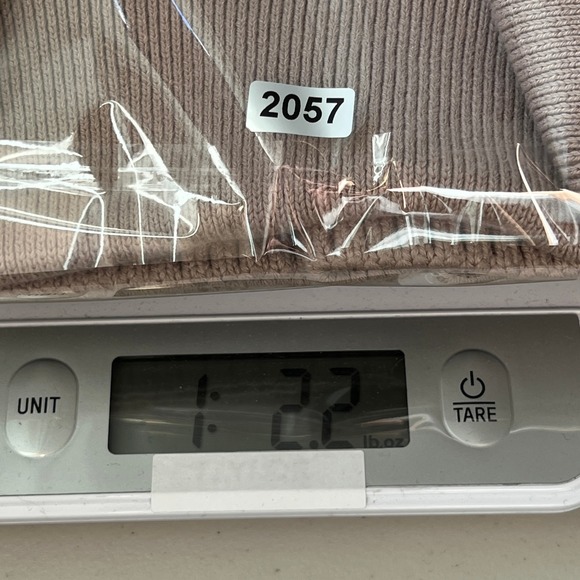 NWOT New VARLEY Lily Knit Polo Tan Perforated Quarter Zip Collared Sweater XS - Picture 10 of 13